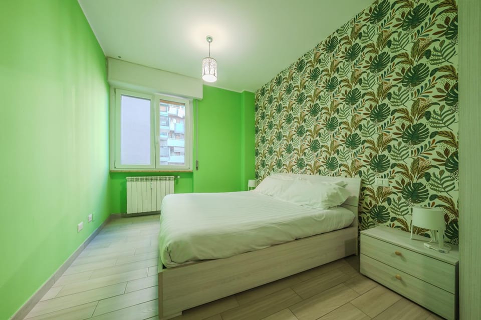 Bed, Photo of the whole room, Bedroom, towels, wardrobe
