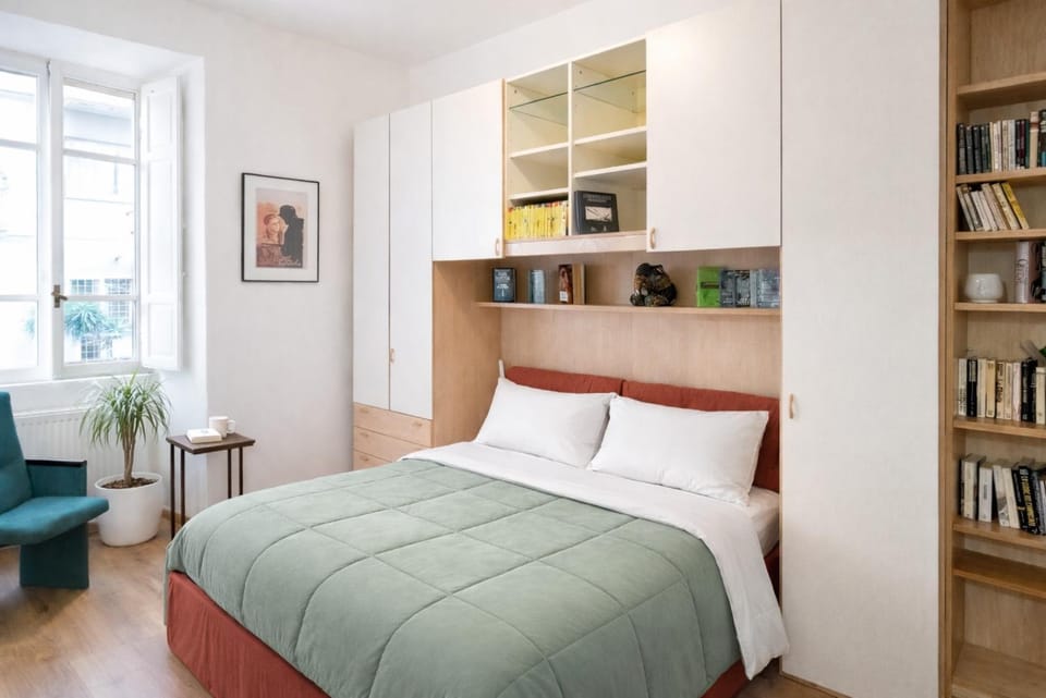 Bed, Bedroom