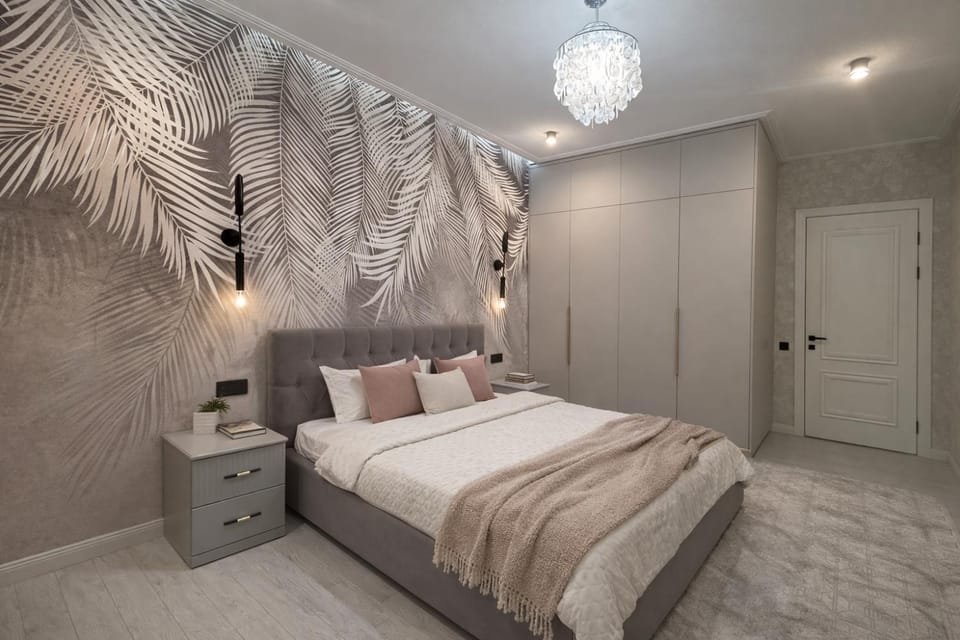 Bed, Bedroom, wardrobe