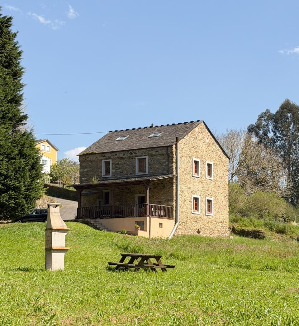 Property building, BBQ facilities, Garden