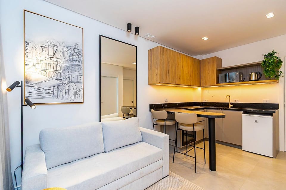 Apartamento refinado em prédio com piscina-TEM0403 Apartment in Curitiba