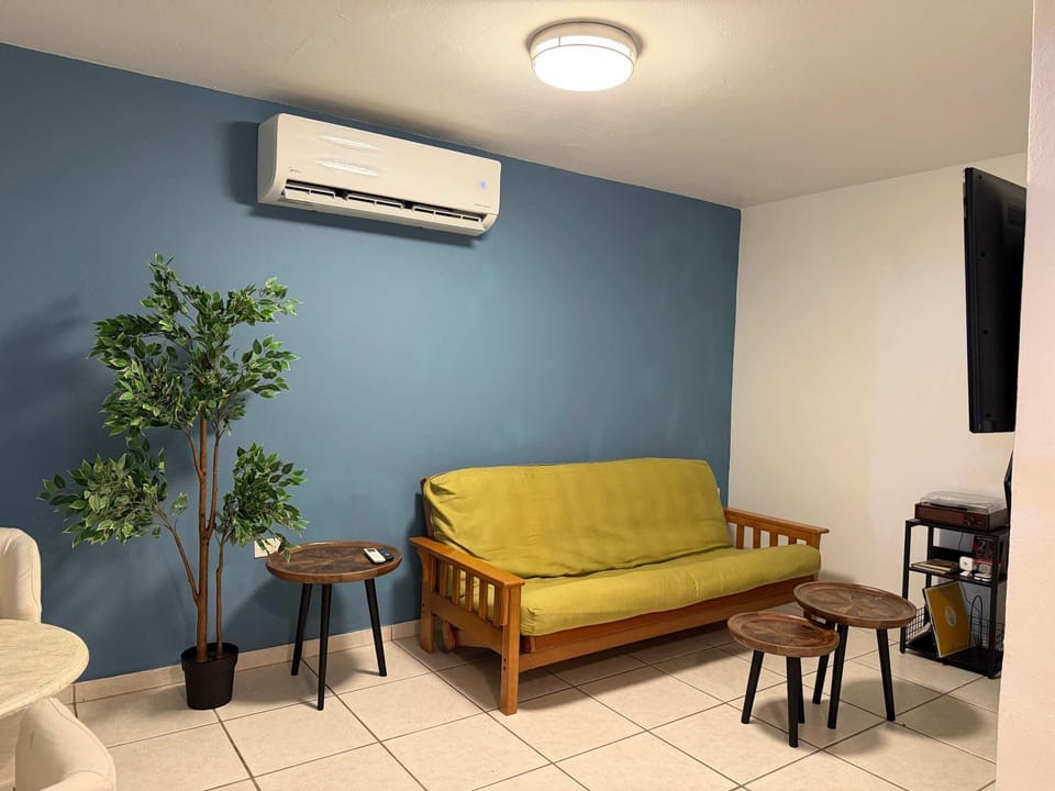 Living room, air conditioner
