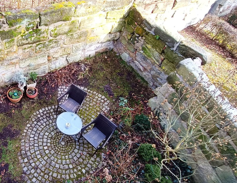 Property building, Spring, Garden