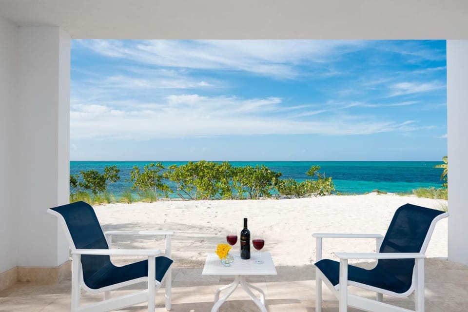 Plum Wild 2BR Elevated Pool Overlooking Grace Bay Villa in The Bight Settlement
