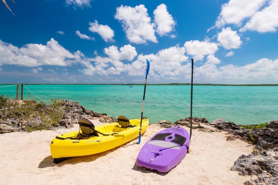Caicos Cays 4BR Waterfront w Kayaks Infinity Pool Dock & Hot Tub Villa in Turks and Caicos Islands