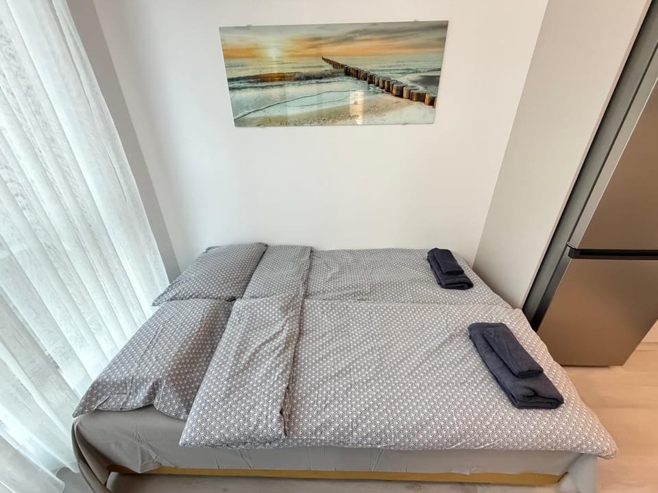 Living room, towels