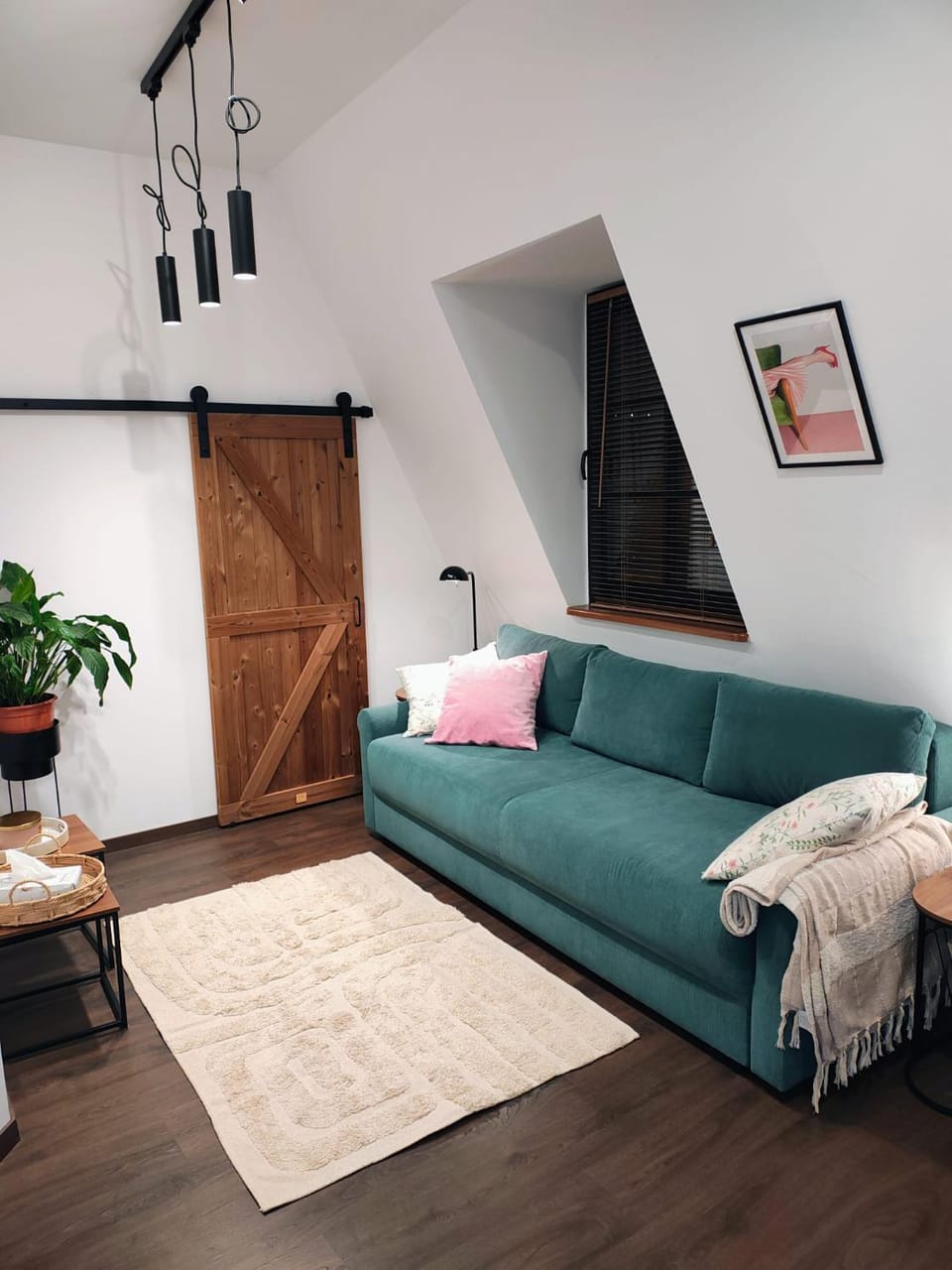 Turkusowa Mansarda Apartment in Poland