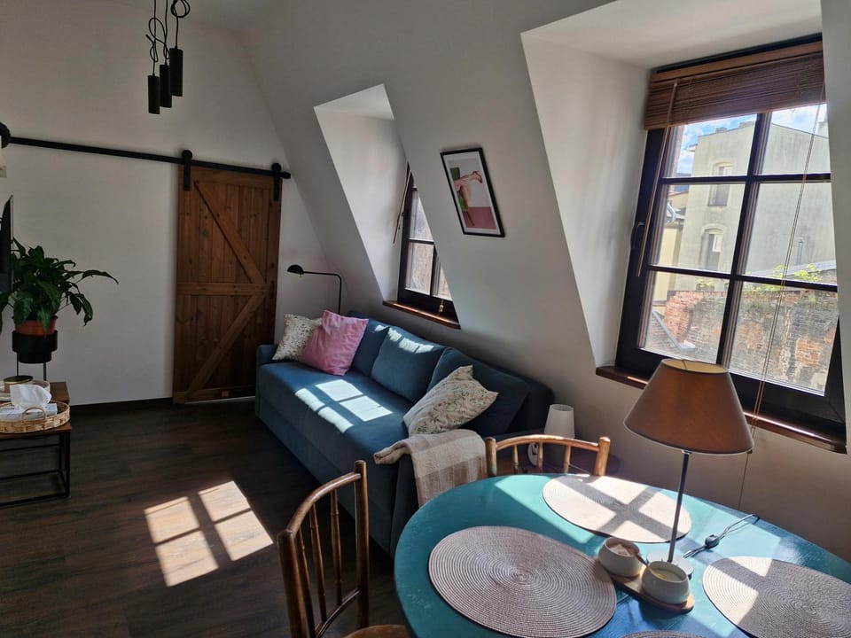 Turkusowa Mansarda Apartment in Poland