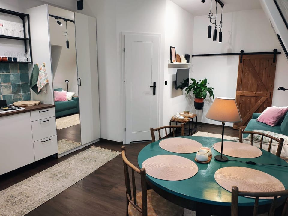 Turkusowa Mansarda Apartment in Poland