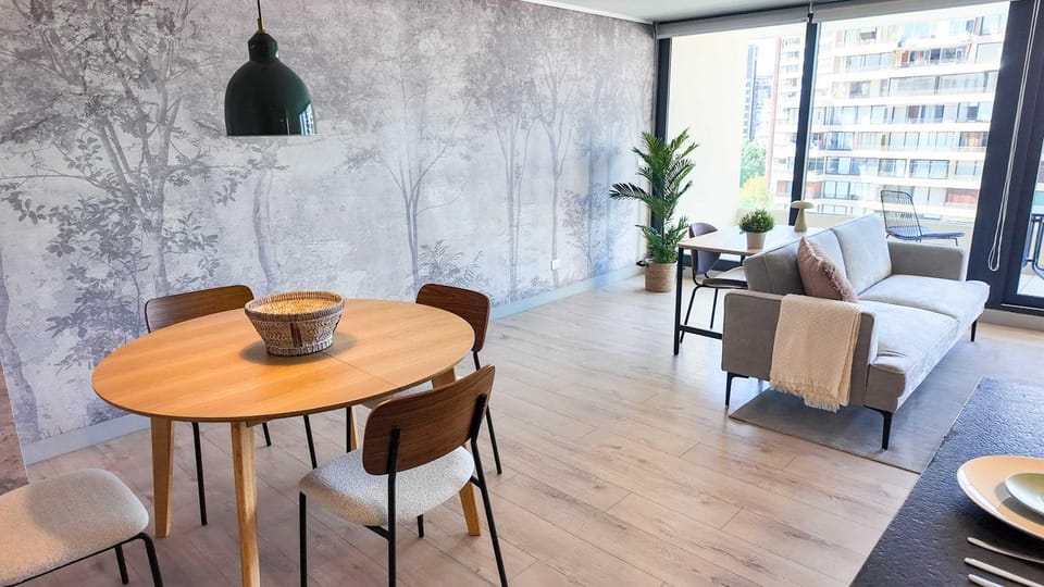 HOM TOP1 I 97m2 I Parking I Parque Arauco I 1D1B 708PWF Apartment in Las Condes