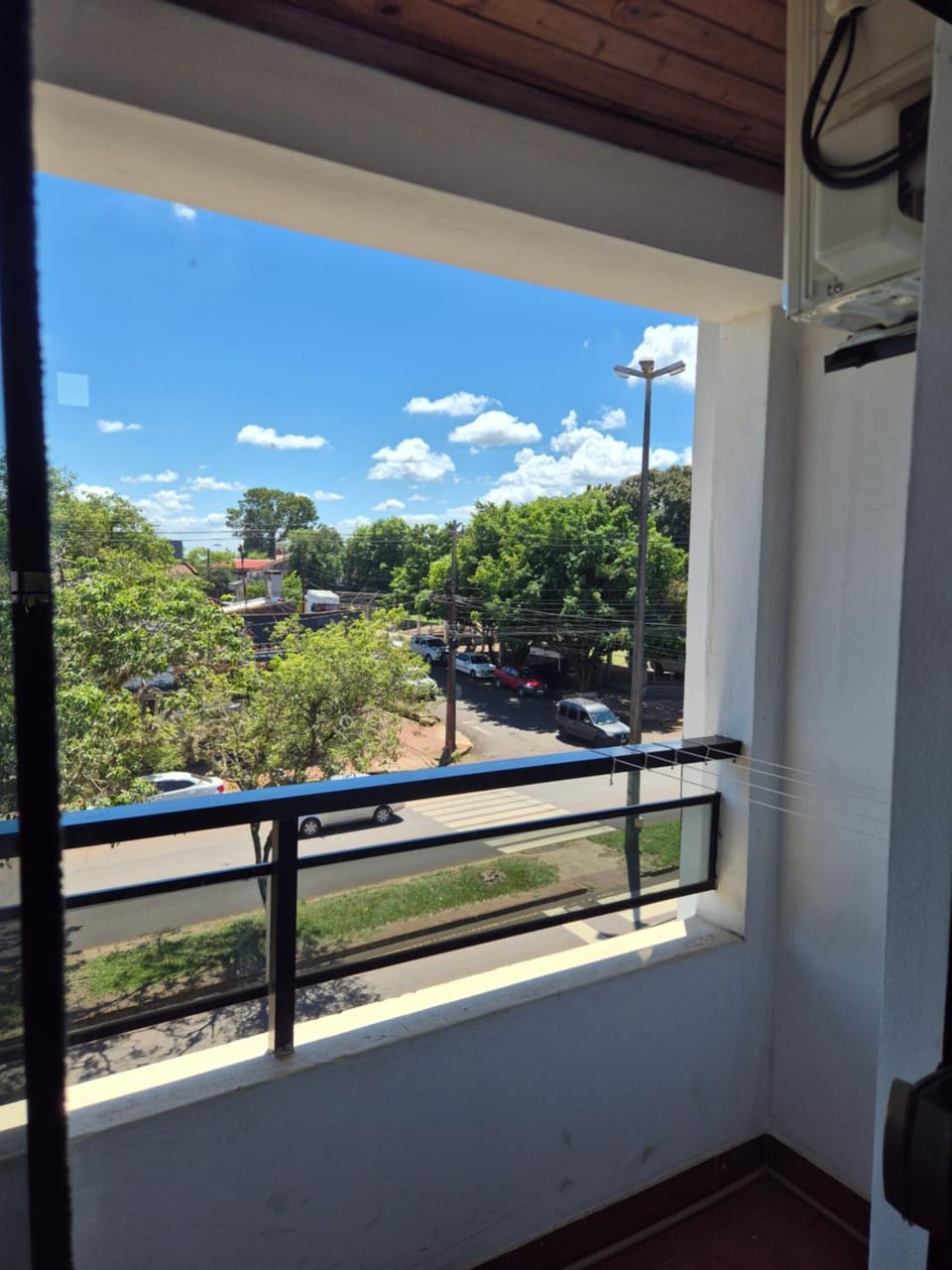 Summer, Balcony/Terrace, City view, Street view