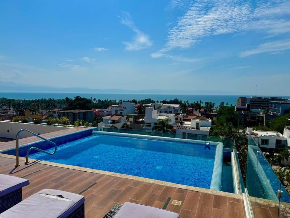 2BR Condo with Ocean View near beach Apartment in Bucerias