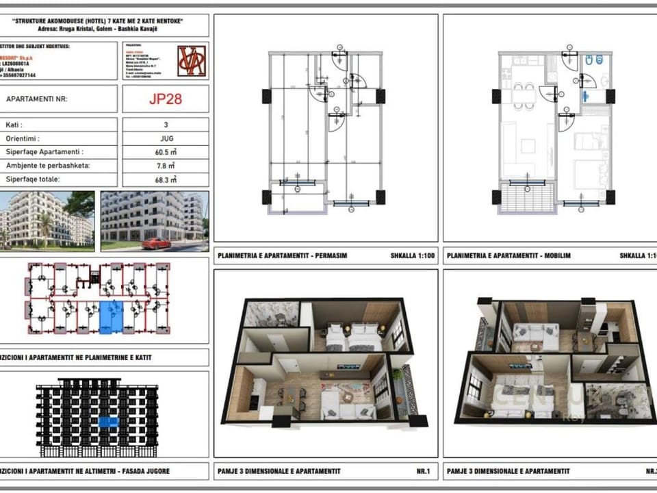 NIEUW Modern appartement - 250m Zee - Aquapark FREE Apartment in Tirana County, Albania