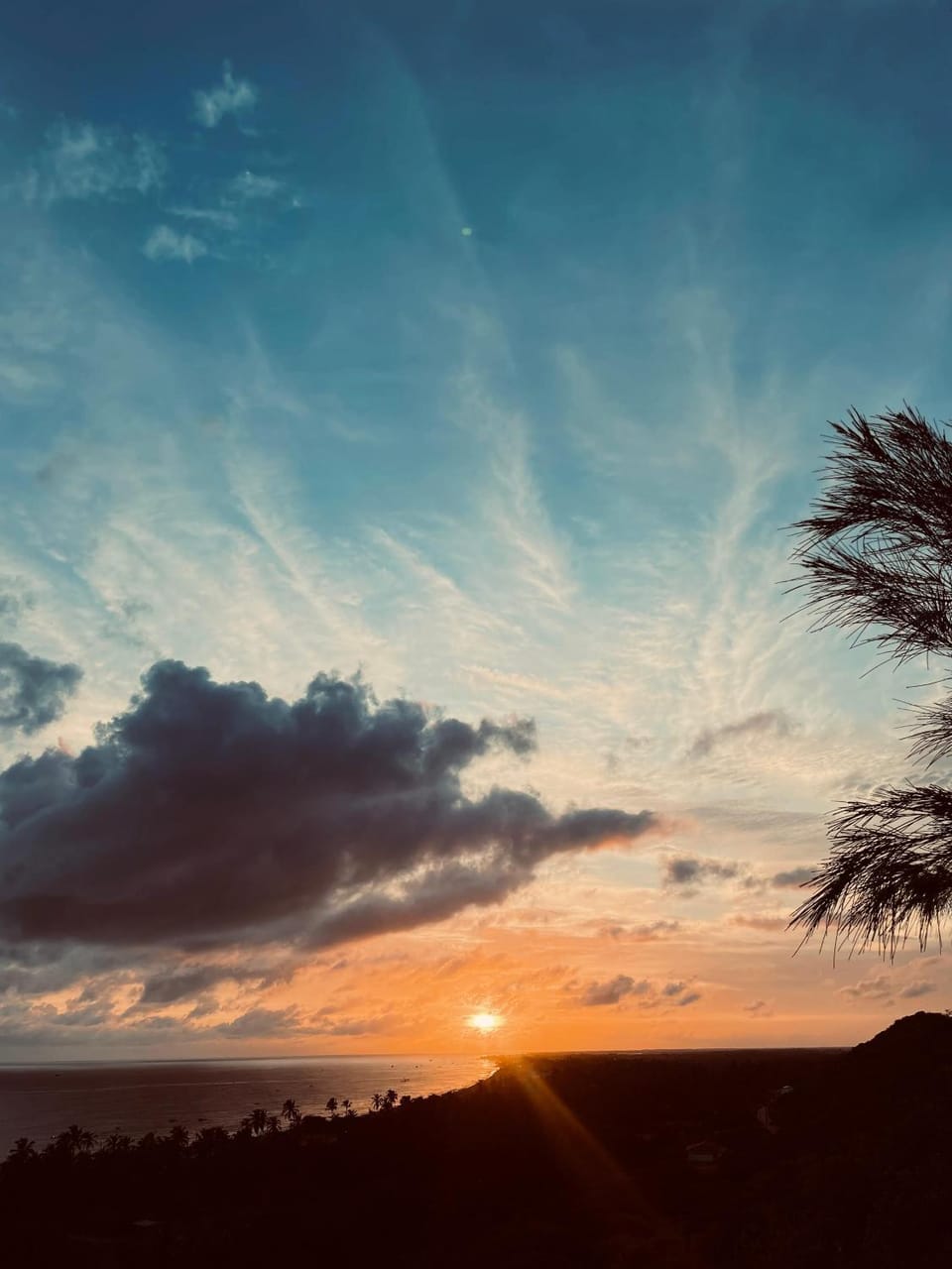 Natural landscape, Sea view, Sunrise