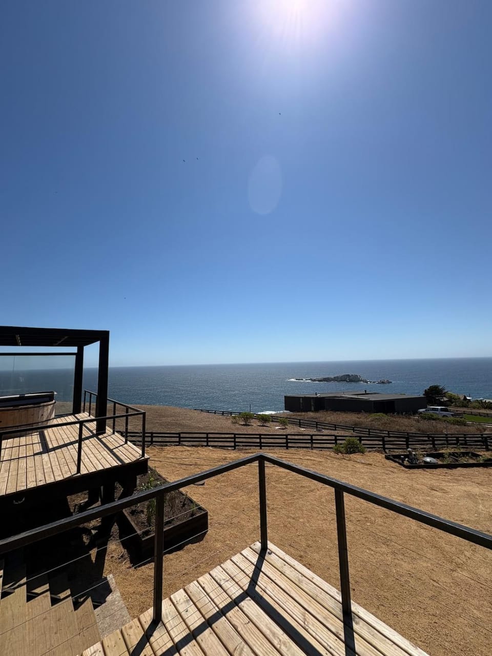 Matanzas House for 7 with ocean view House in O'Higgins, Chile