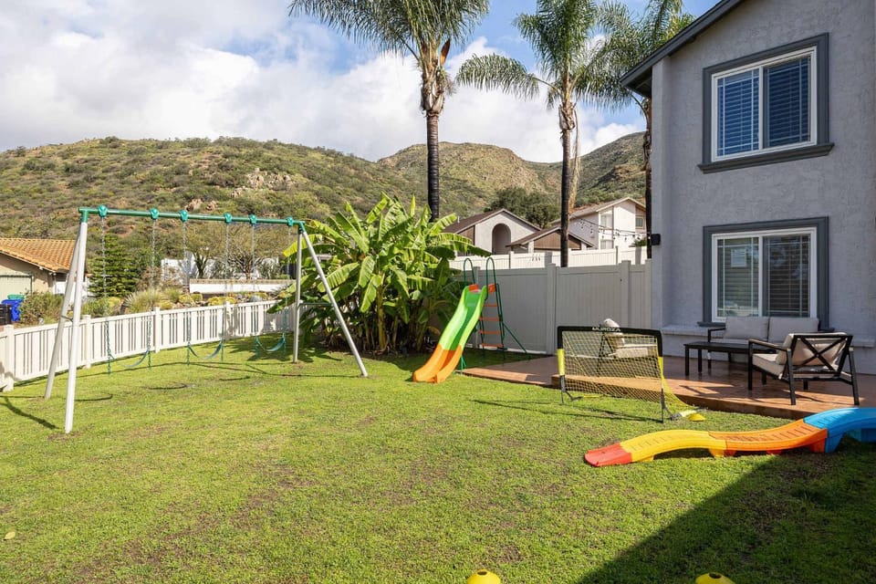 Spacious Family Home w Kids Playset And Fire Pit House in San Diego