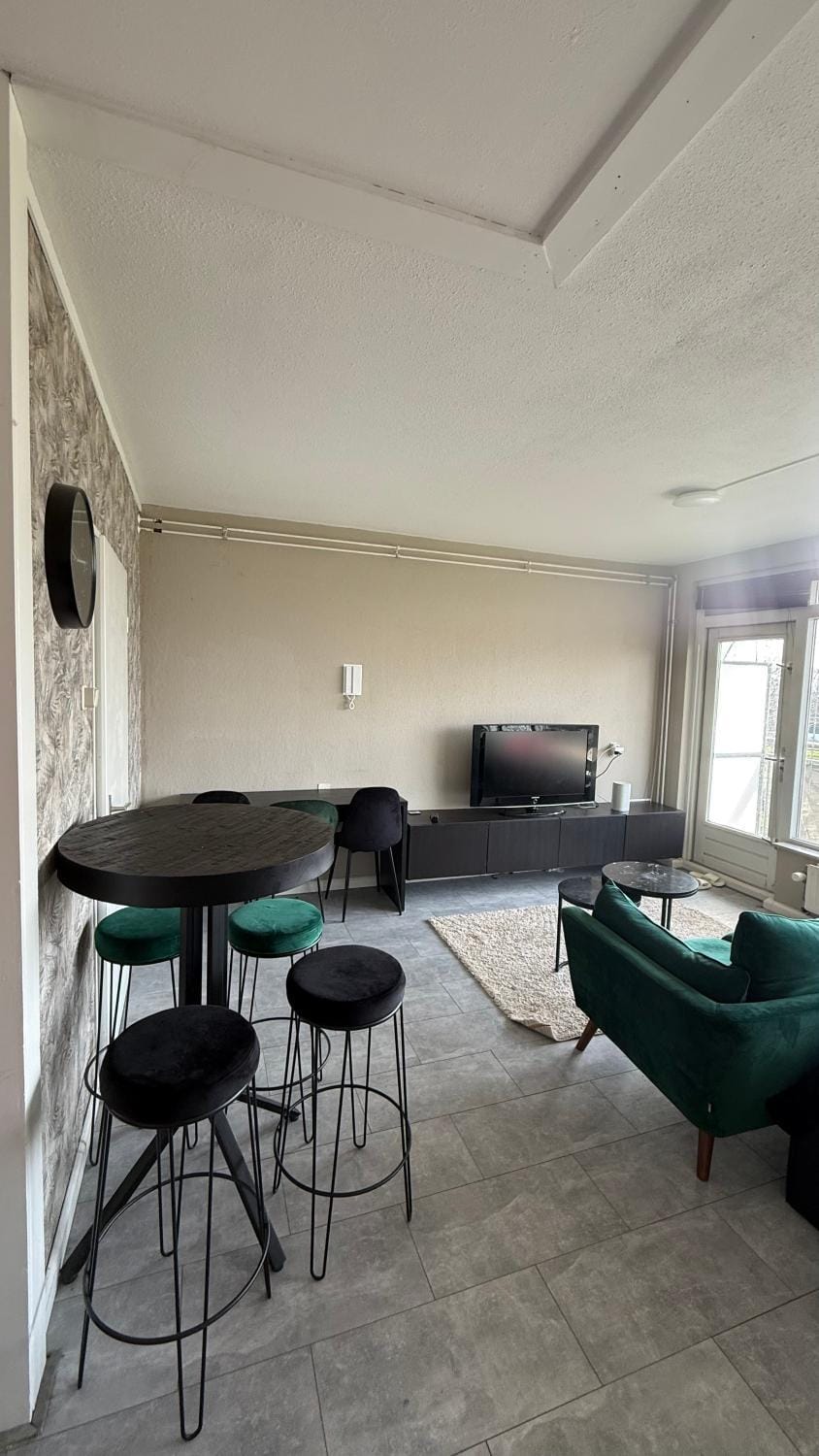 Stylish LED Studio Balcony Swing Parking by Door Apartment in Rotterdam