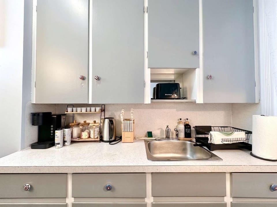 Coffee/tea facilities, Kitchen or kitchenette, toaster