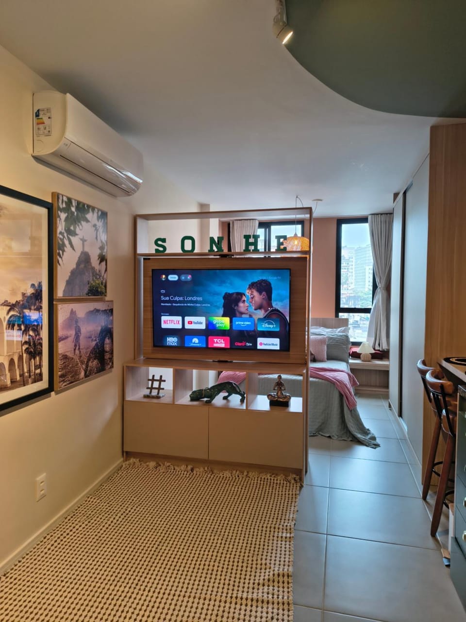 TV and multimedia, furniture, air conditioner
