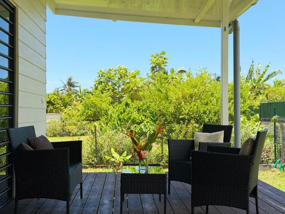 Quiet house - great mountain view House in Moorea-Maiao
