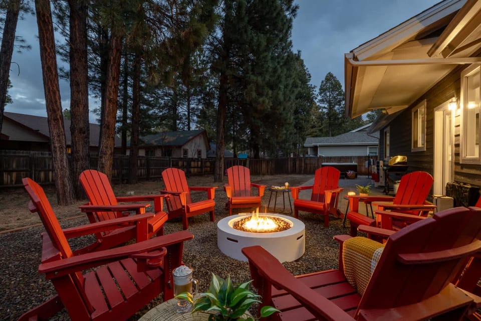 Flagstaff Retreat with Hot Tub House in Flagstaff