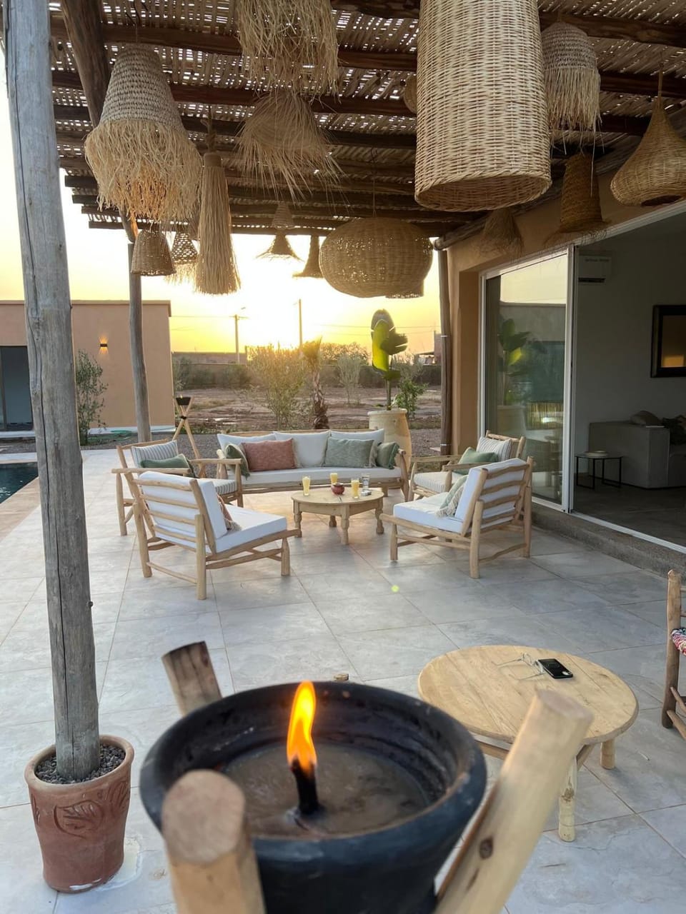 Luxury VILLA - Pool-view Atlas-Ourika-Golfs Villa in Marrakesh-Safi