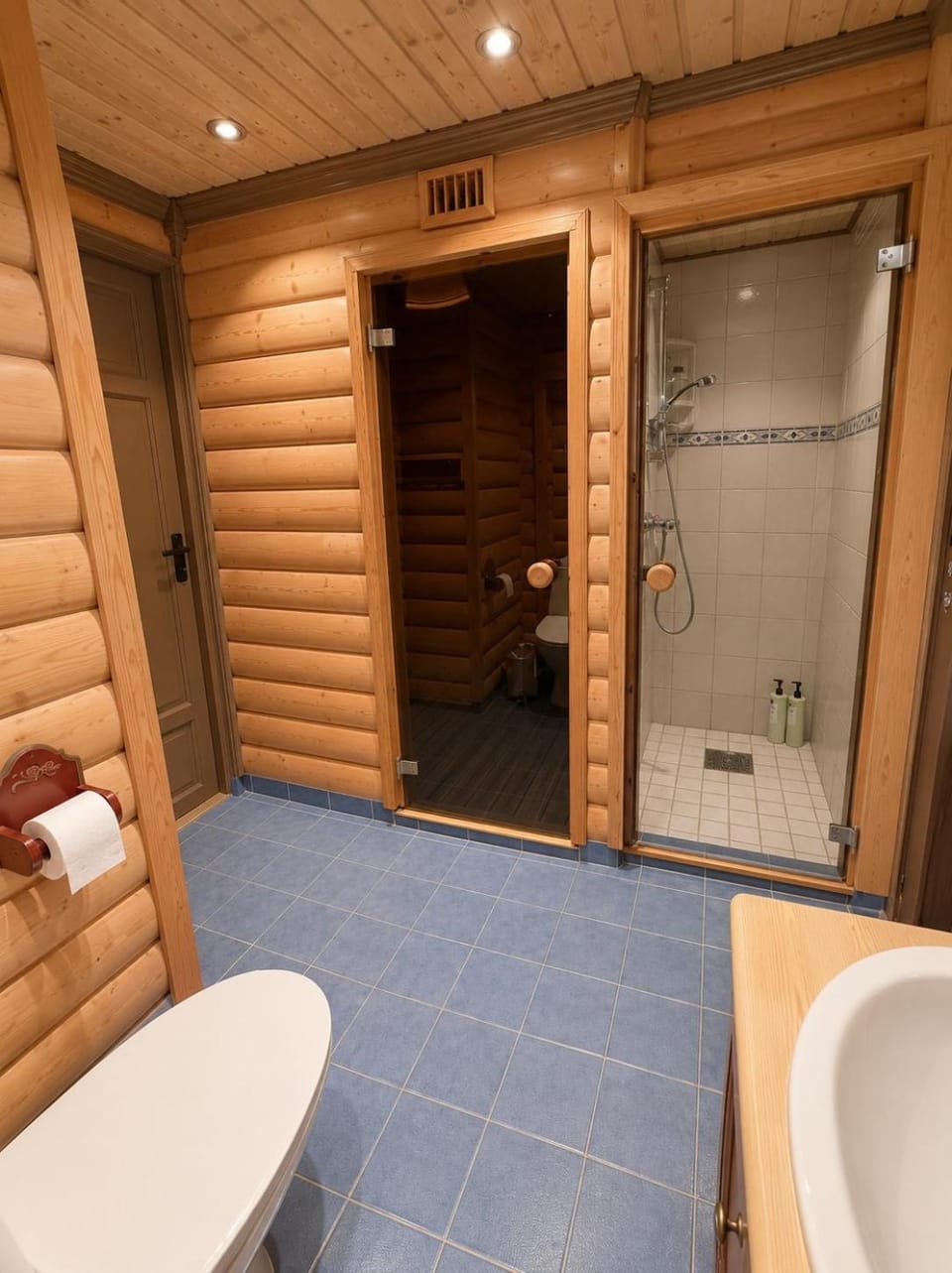 Shower, Toilet, Sauna, Bathroom