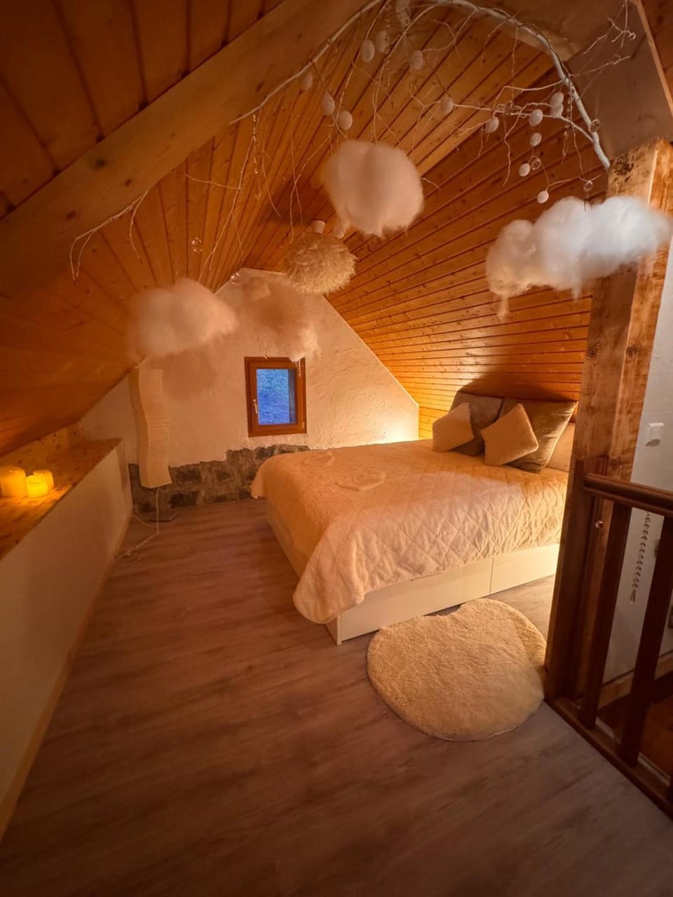 Night, Library, Library, Bedroom
