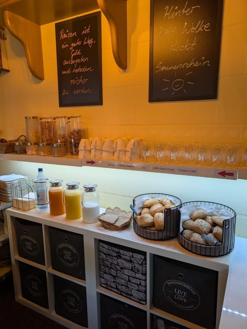 Buffet breakfast