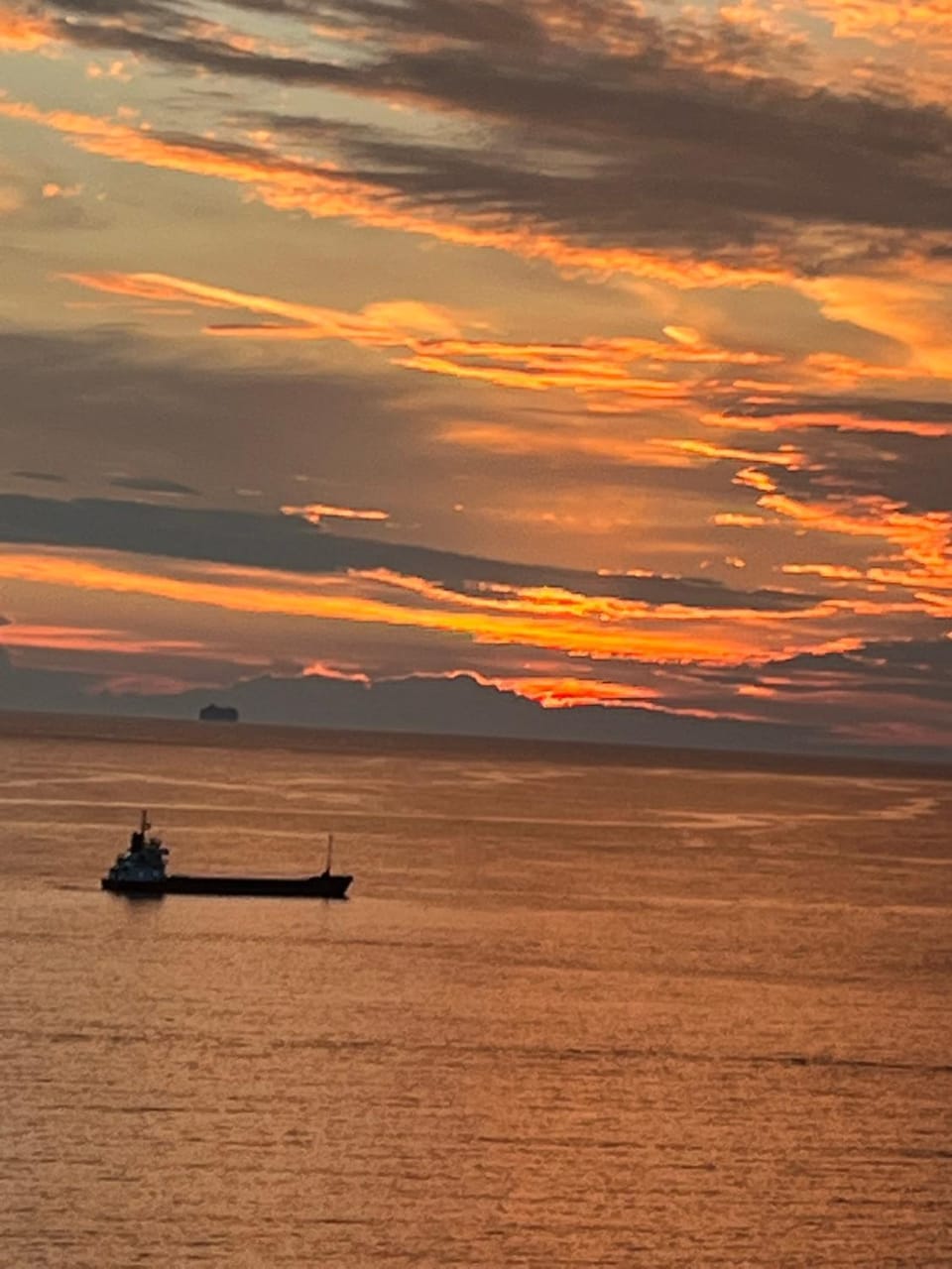 Sea view, Sunset
