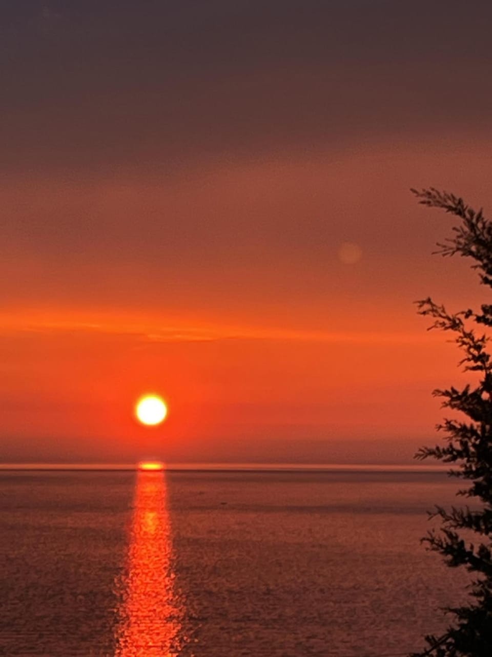 Sea view, Sunset