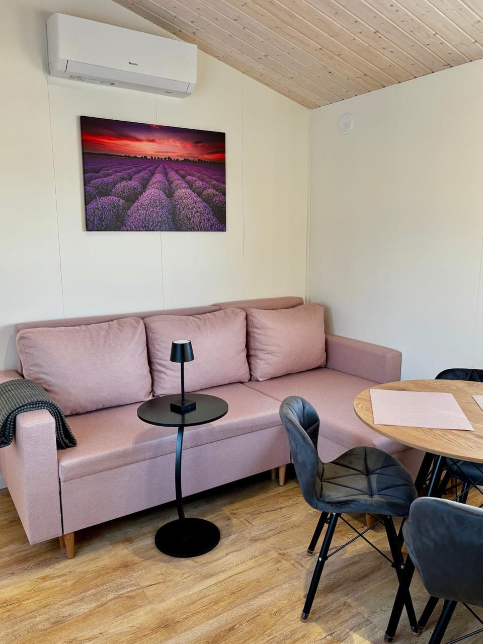 Living room, Seating area, air conditioner
