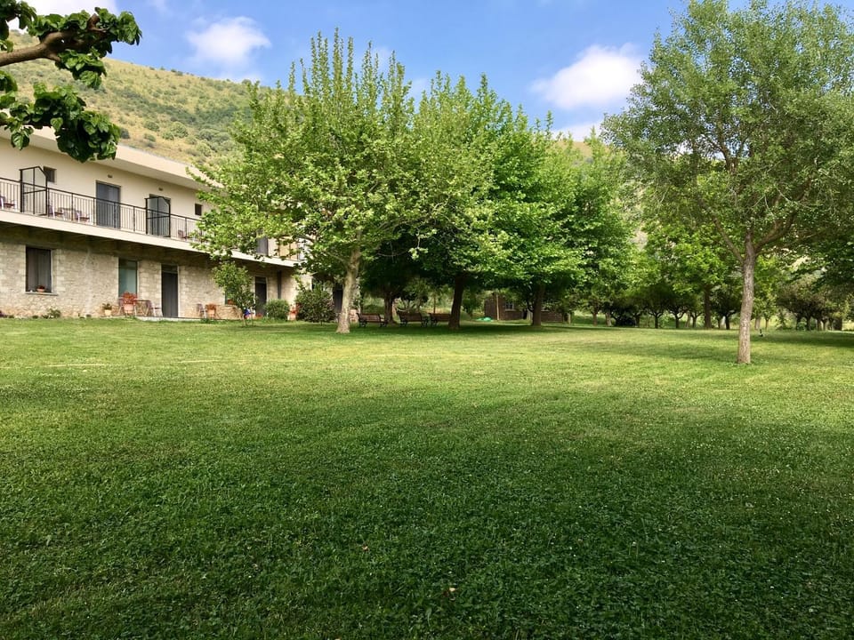 Property building, Garden