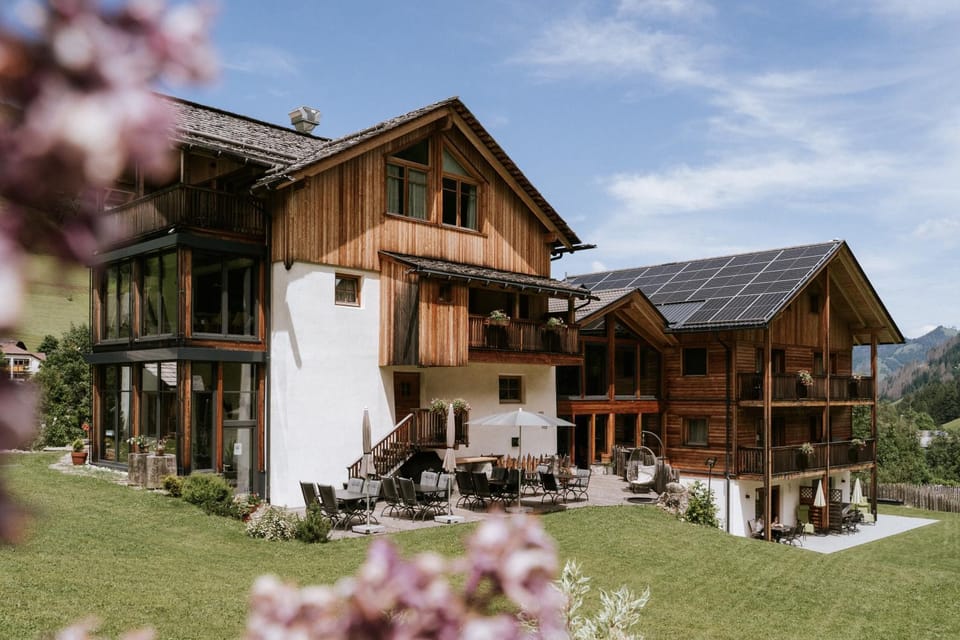 Property building, Garden view