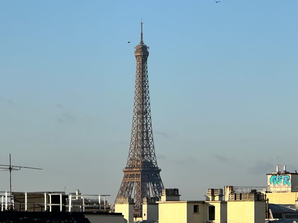 Vue remarquable sur la tour Eiffel Apartment in Paris