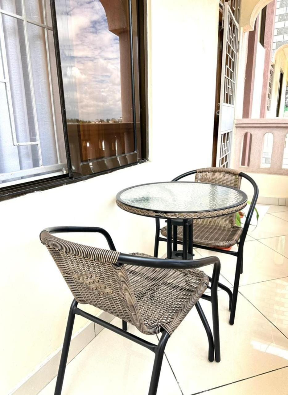 Modern Nyali 1BR with AC,Balcony & SoundBar near Quickmart Apartment in Mombasa County