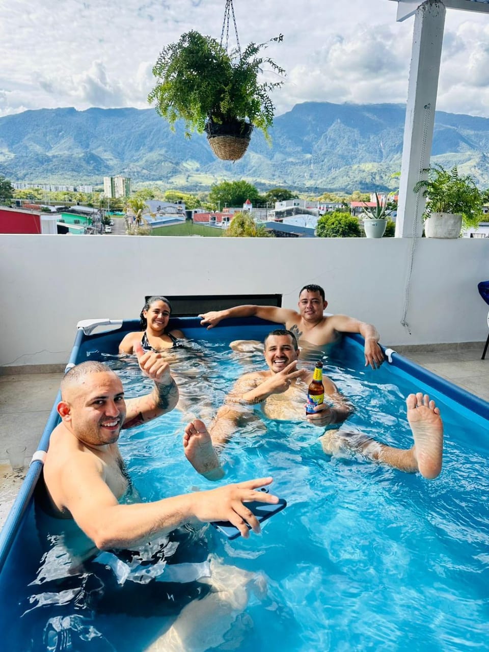 Natural landscape, Balcony/Terrace, Swimming pool