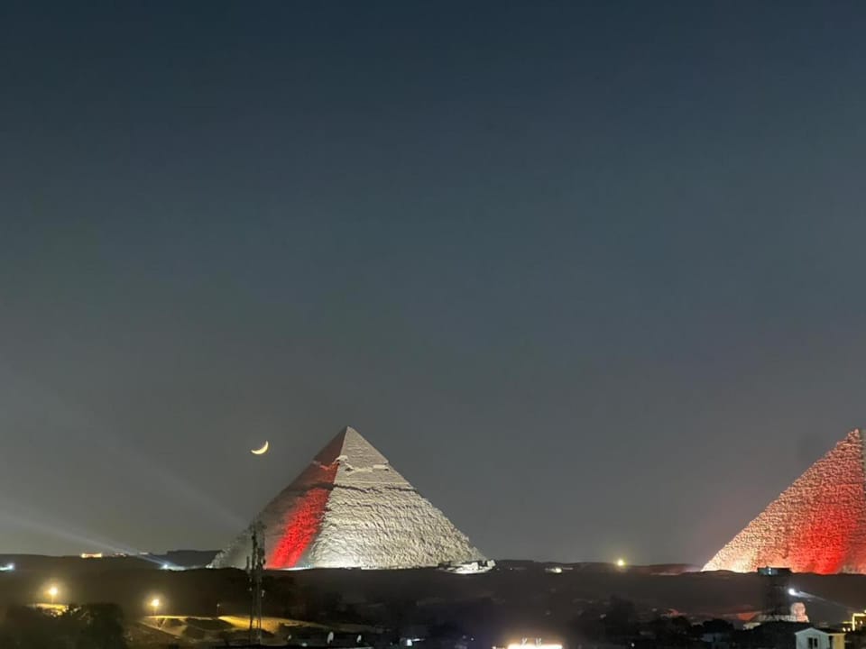 Nearby landmark, Night, Balcony/Terrace, Landmark view