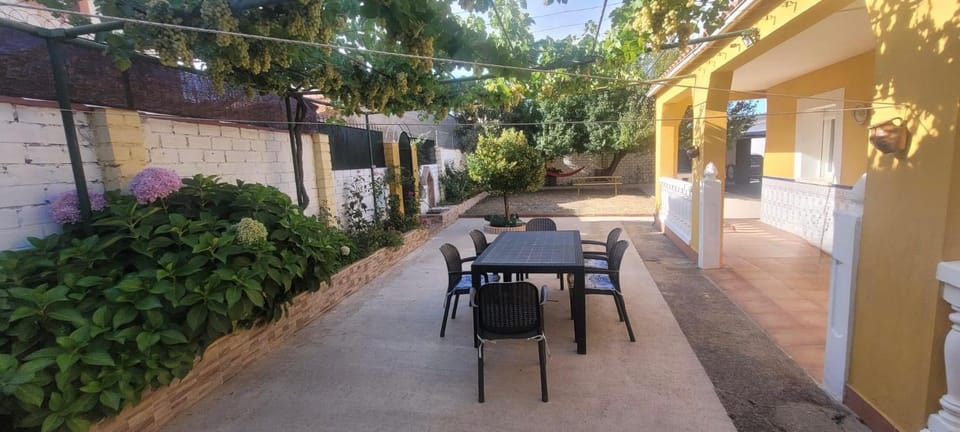 Patio, Spring, Garden, Garden view