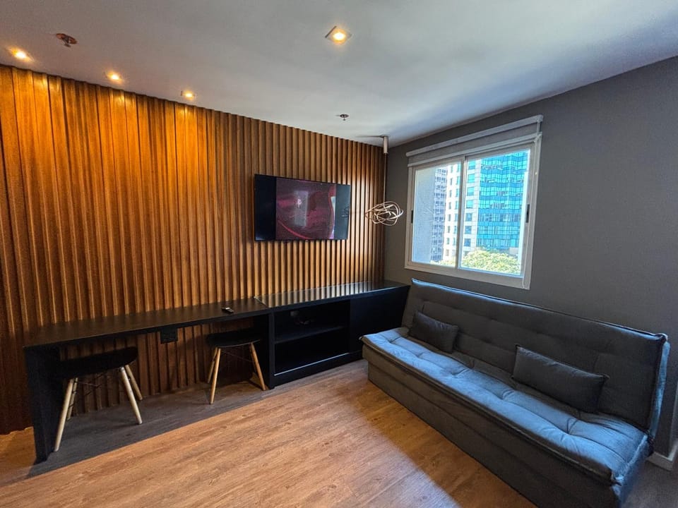 Hotel Wynd Al Campinas Paulista Luxuoso com garagem piscina 906 Apartment in Sao Paulo City