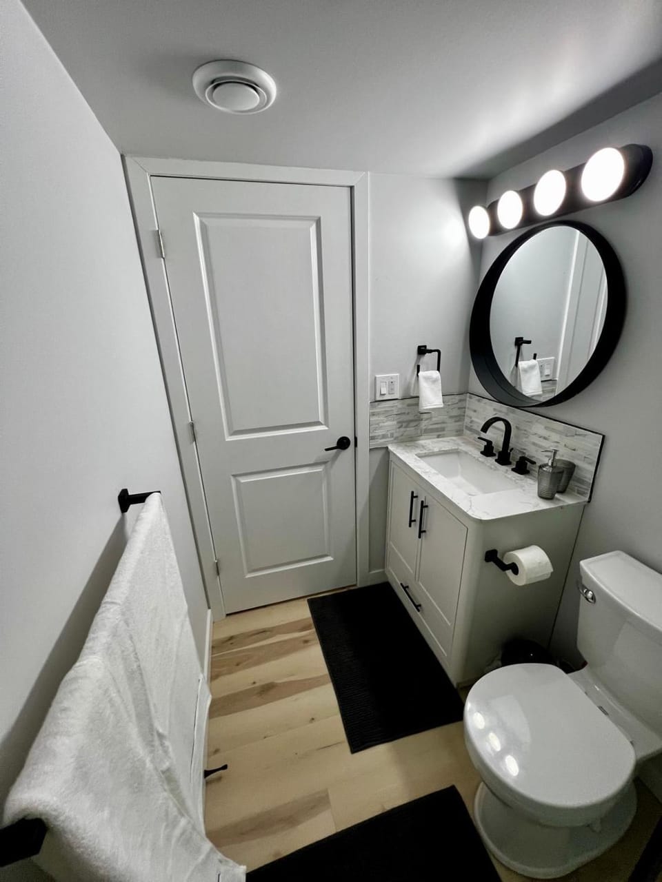 The signature suite at Bonavista Apartment in Winnipeg