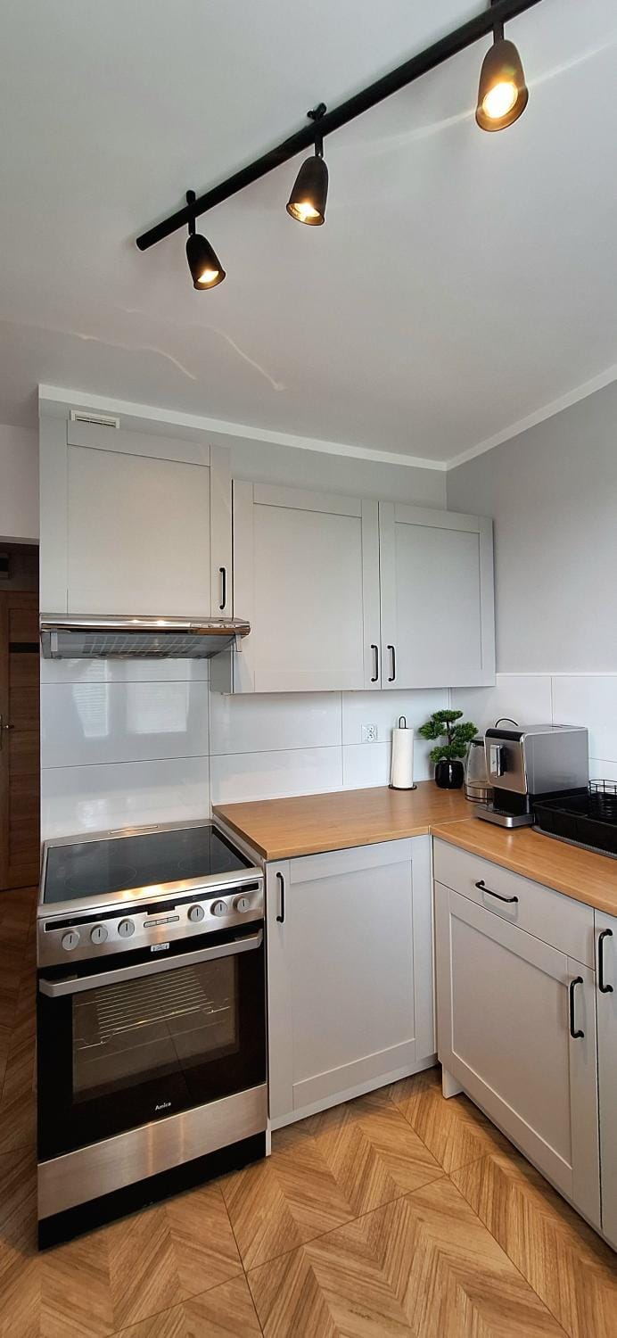 Coffee/tea facilities, Kitchen or kitchenette, oven, kitchen