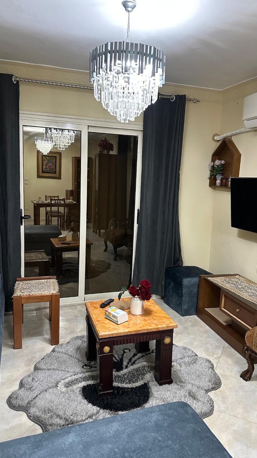 Two Bedroom Apt with Balcony in a Private Compound Apartment in New Cairo City