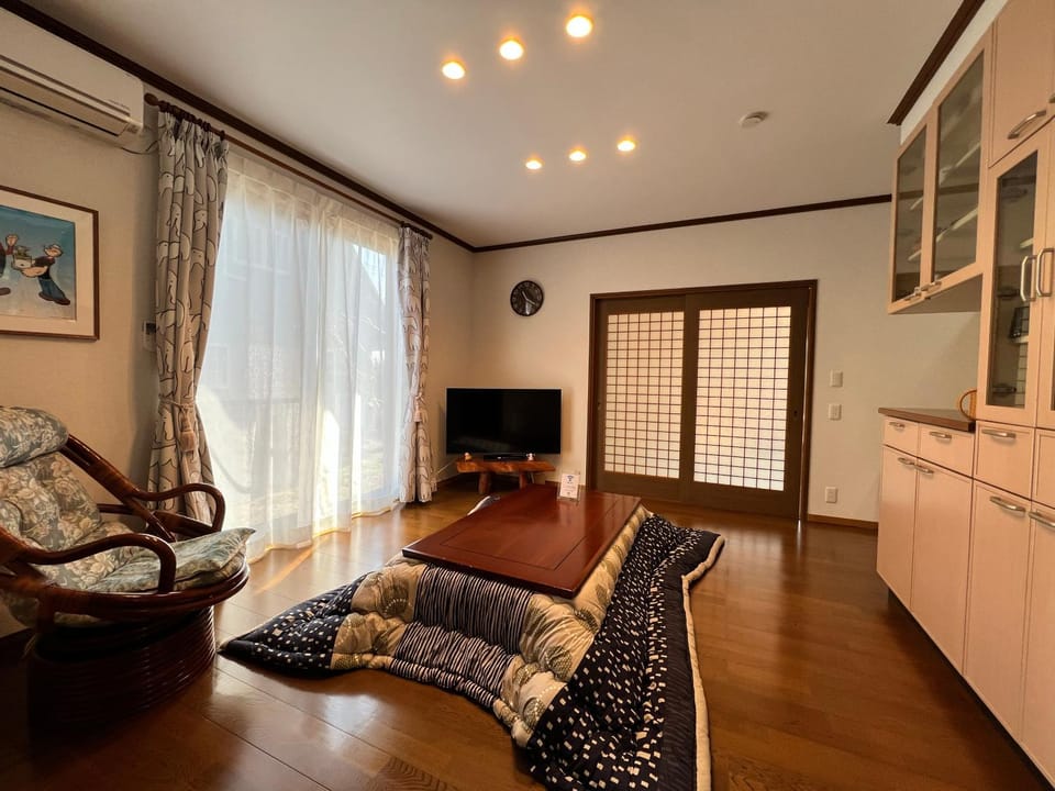 Beachfront Irori Villa in Japan