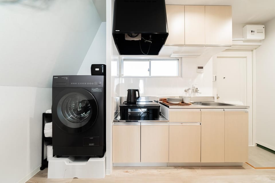 Saiei 暖屋 葛饰区温馨公寓 步行2分钟到车站 机场交通便利 最多4人 Apartment in Japan