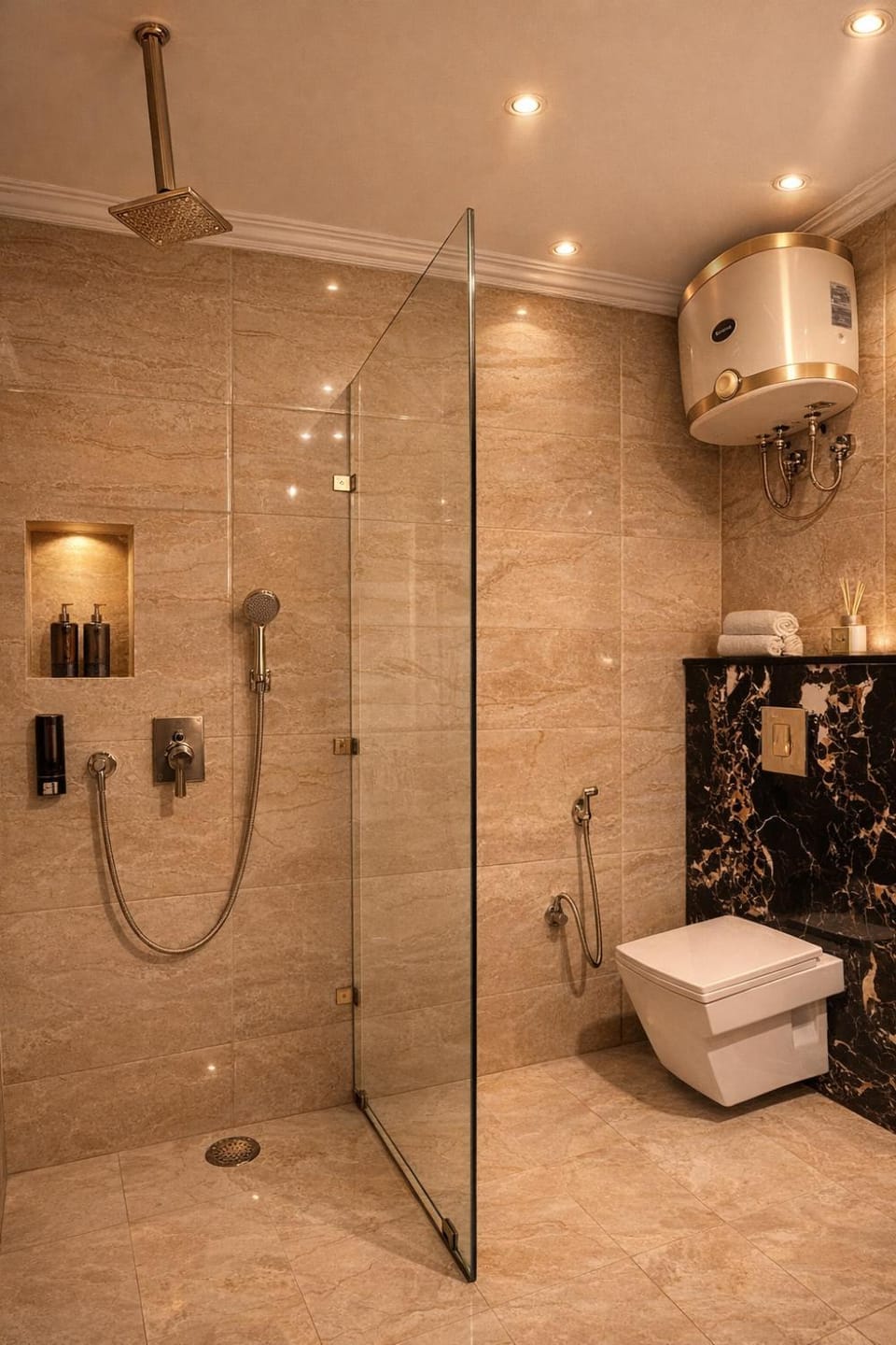 Shower, Toilet, Bathroom