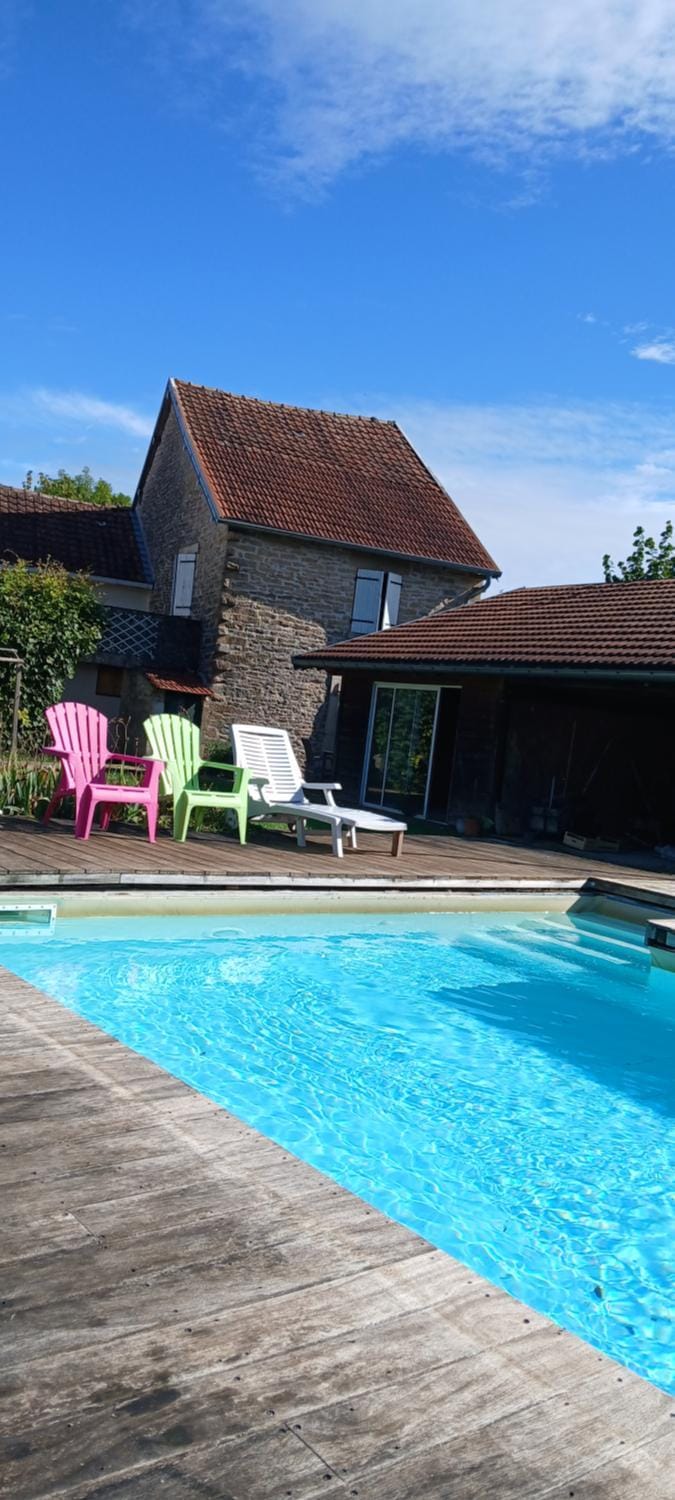 gite a la campagne au coeur du triangle vert House in Bourgogne-Franche-Comté