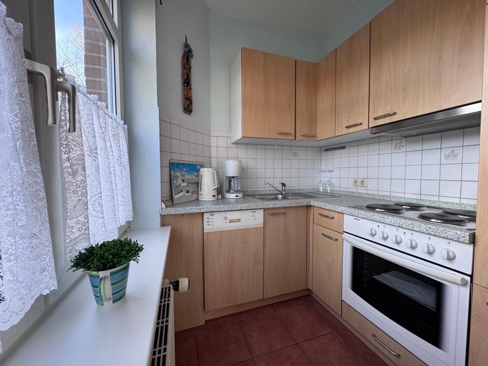 Coffee/tea facilities, Kitchen or kitchenette, dishwasher, oven