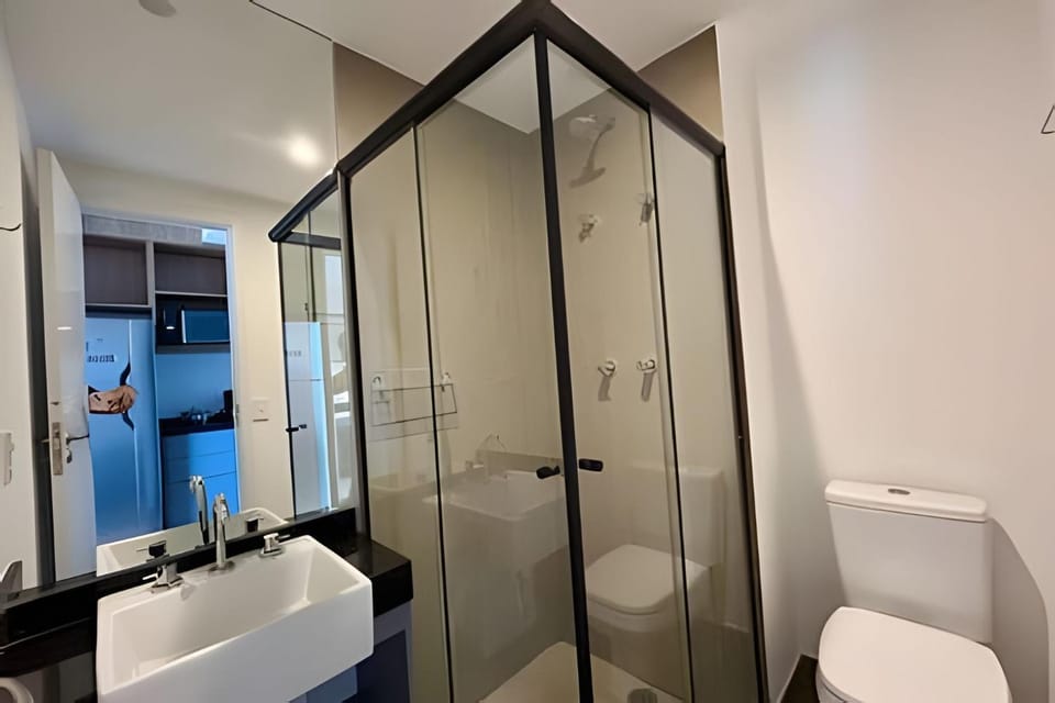 ONFL 1811 - Studio para lazer e trabalho - metrô Campo Belo Apartment in Sao Paulo City