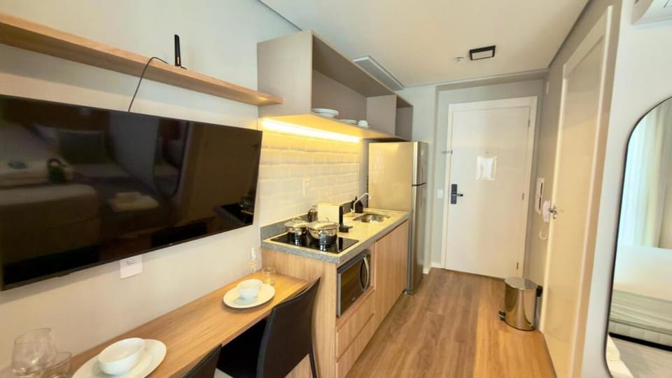 931 - Rentaqui Studio Zip Brooklin Elegance Apartment in Sao Paulo City